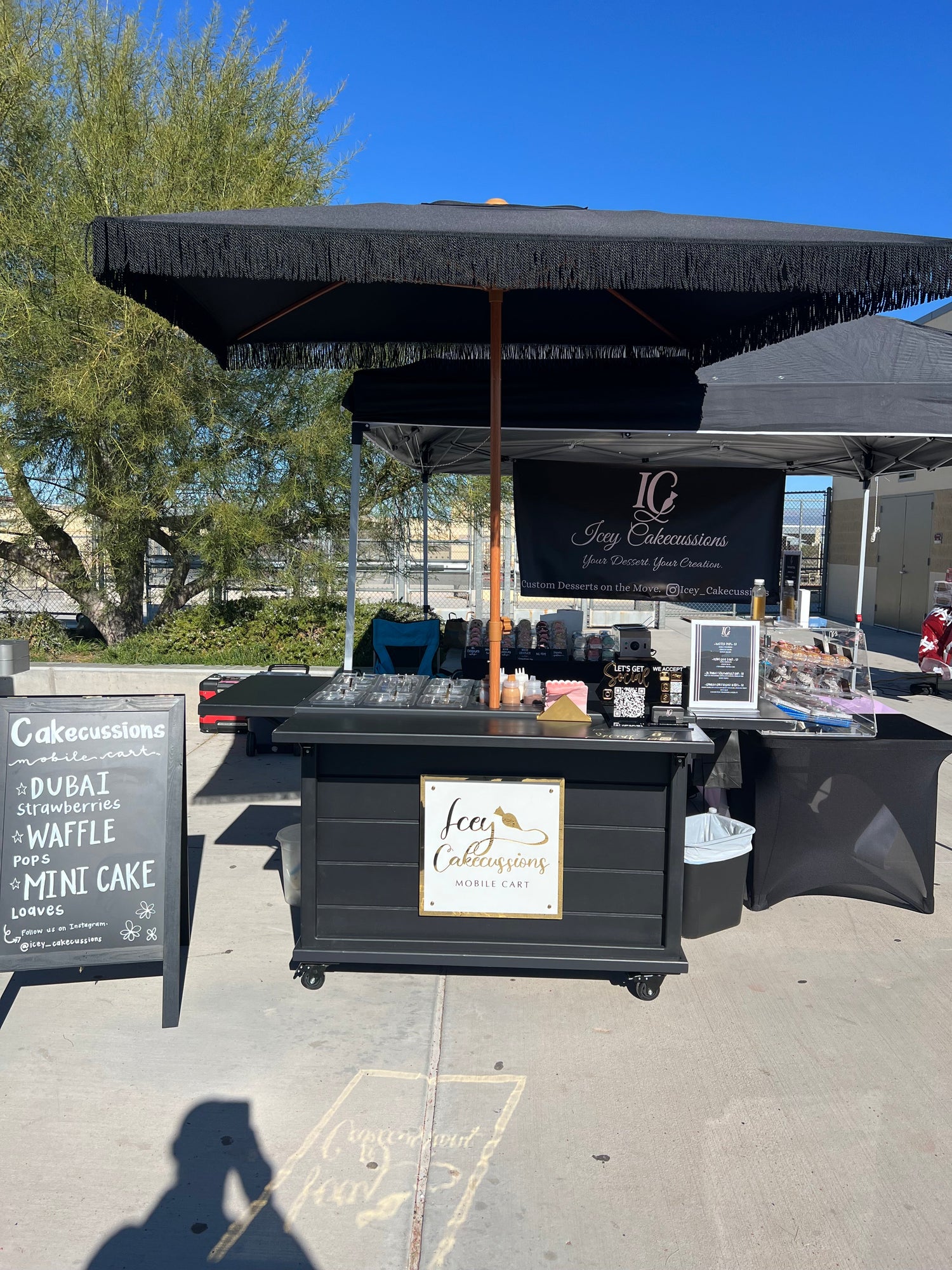 Mobile Dessert Cart