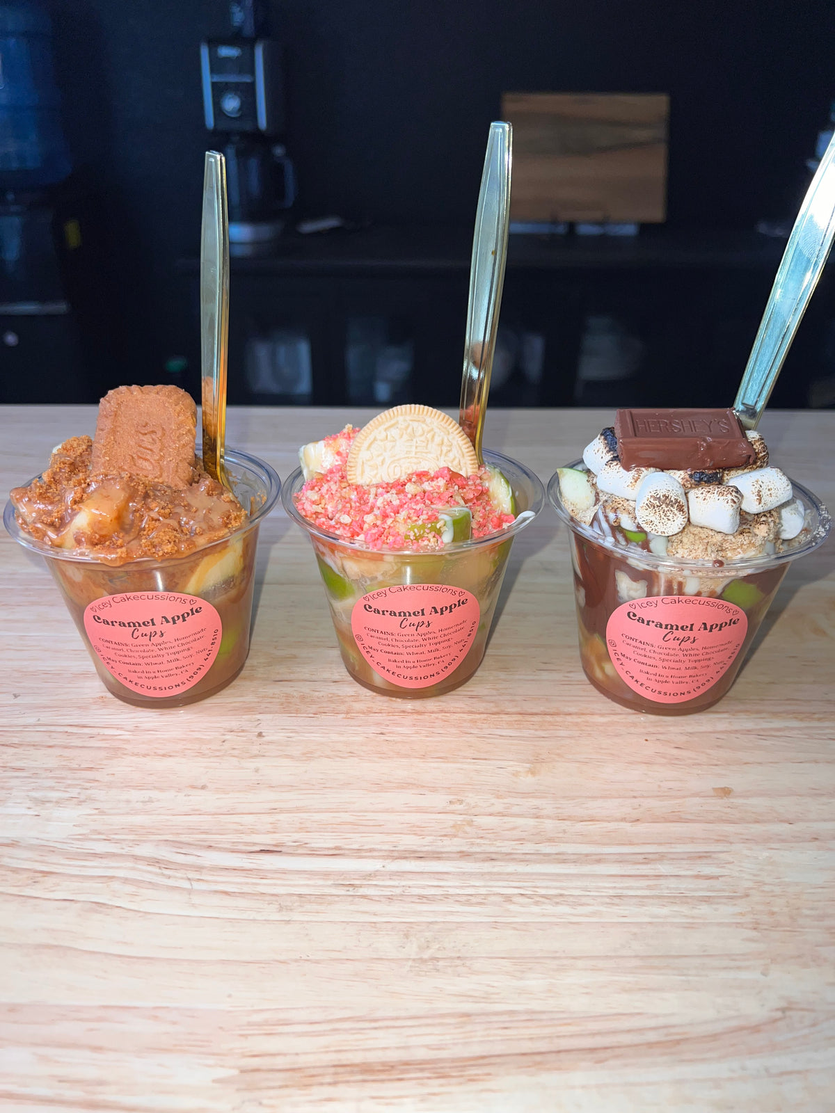 Caramel Apple Cups 9 oz