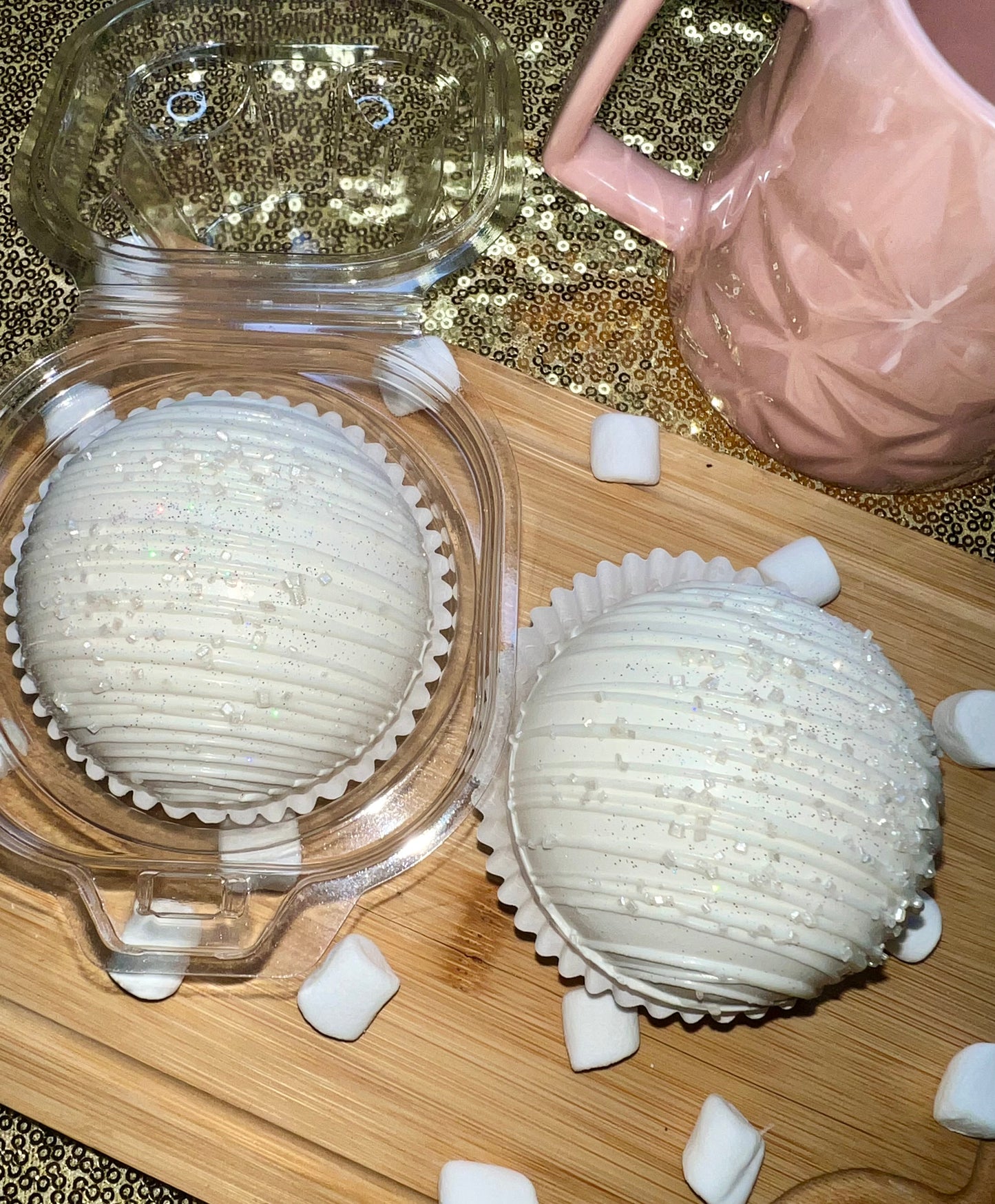 White Chocolate Cocoa Bomb