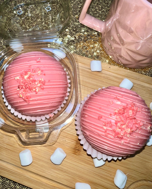 Strawberry Cocoa Bomb